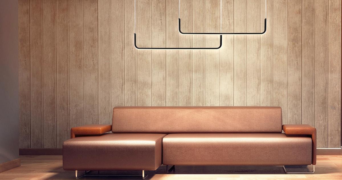 LAMPA WISZĄCA LP-1015/2P BASIC - czarny, Design, metal (120/42/180cm)