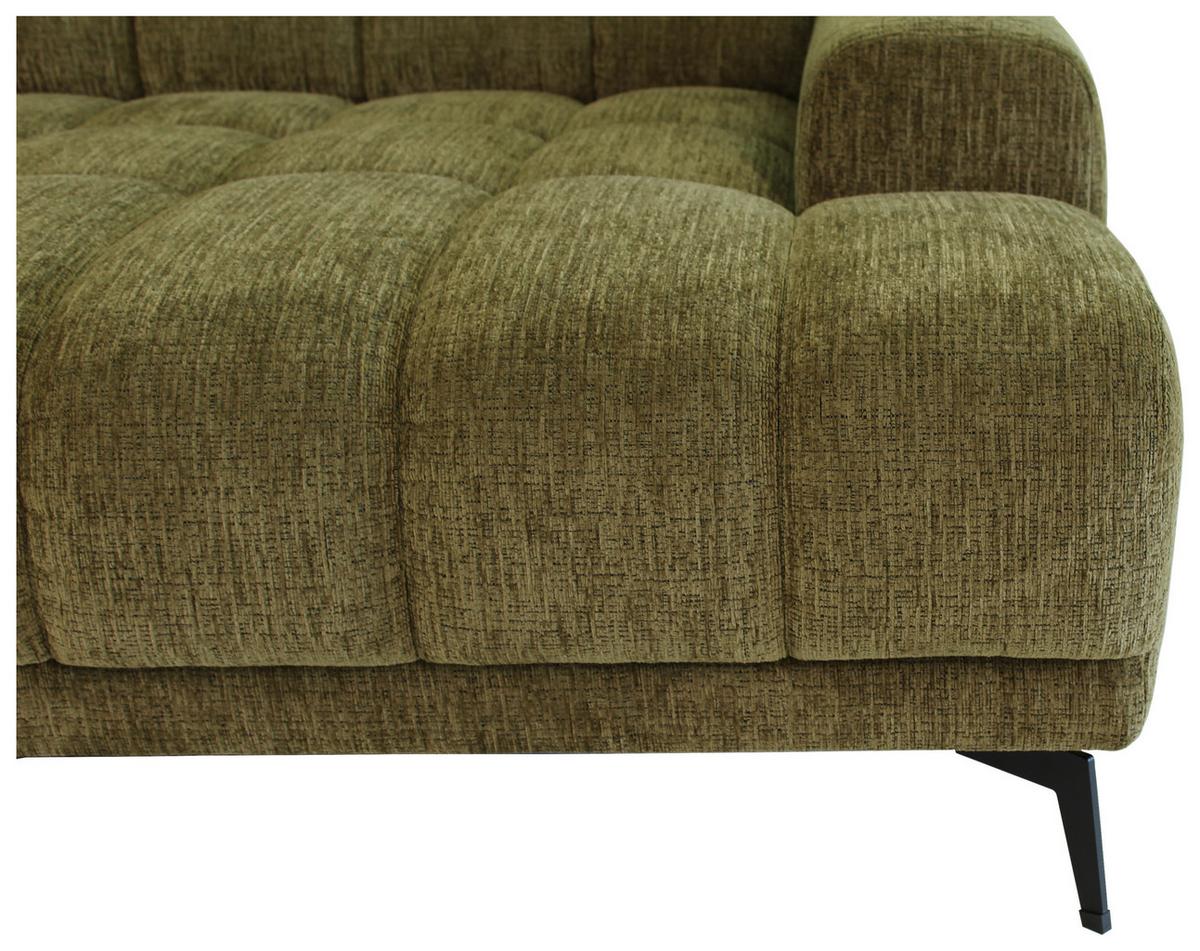 Kutna Garnitura Laya - zelena, Moderno, tekstil (155/250cm) - Premium Living