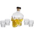Gläserset Skull ca. 40ml, 4-teilig - Klar, MODERN, Glas - Premium Living Gläserset Skull ca. 40ml, 4-teilig - Klar, MODERN, Glas - Premium Living