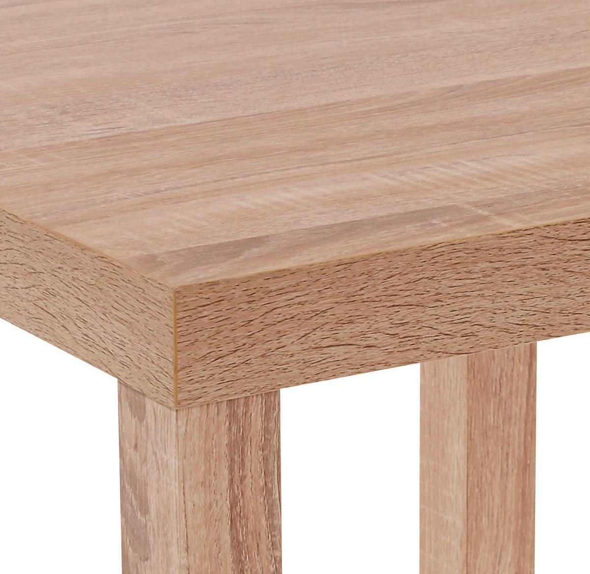 Klubska Mizica Nora, Barva Hrasta - hrast sonoma, Moderno, leseni material (55/42/55cm) - Mömax