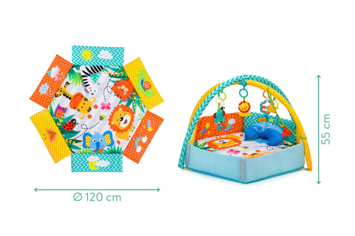 ŁUK Z ZABAWKAMI AKTIVBOGEN - Basics (120/55/120cm) - Fillikid