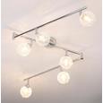 Strahler Mia, max. 6x33 Watt - Chromfarben, MODERN, Glas/Metall (145/19cm) - Mömax modern living Strahler Mia, max. 6x33 Watt - Chromfarben, MODERN, Glas/Metall (145/19cm) - Mömax modern living