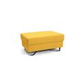 Tabure Mohito - rumena/krom, Moderno, kovina/tekstil (64/43/92cm) - Premium Living Tabure Mohito - rumena/krom, Moderno, kovina/tekstil (64/43/92cm) - Premium Living