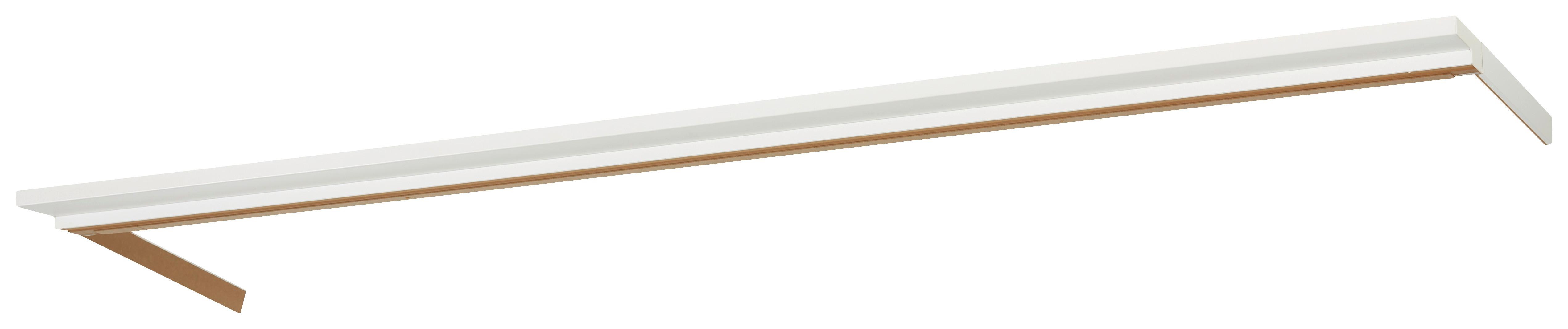 Schrankkranz in Weiss - Weiss, Modern, Holzwerkstoff (298cm) - Premium Living