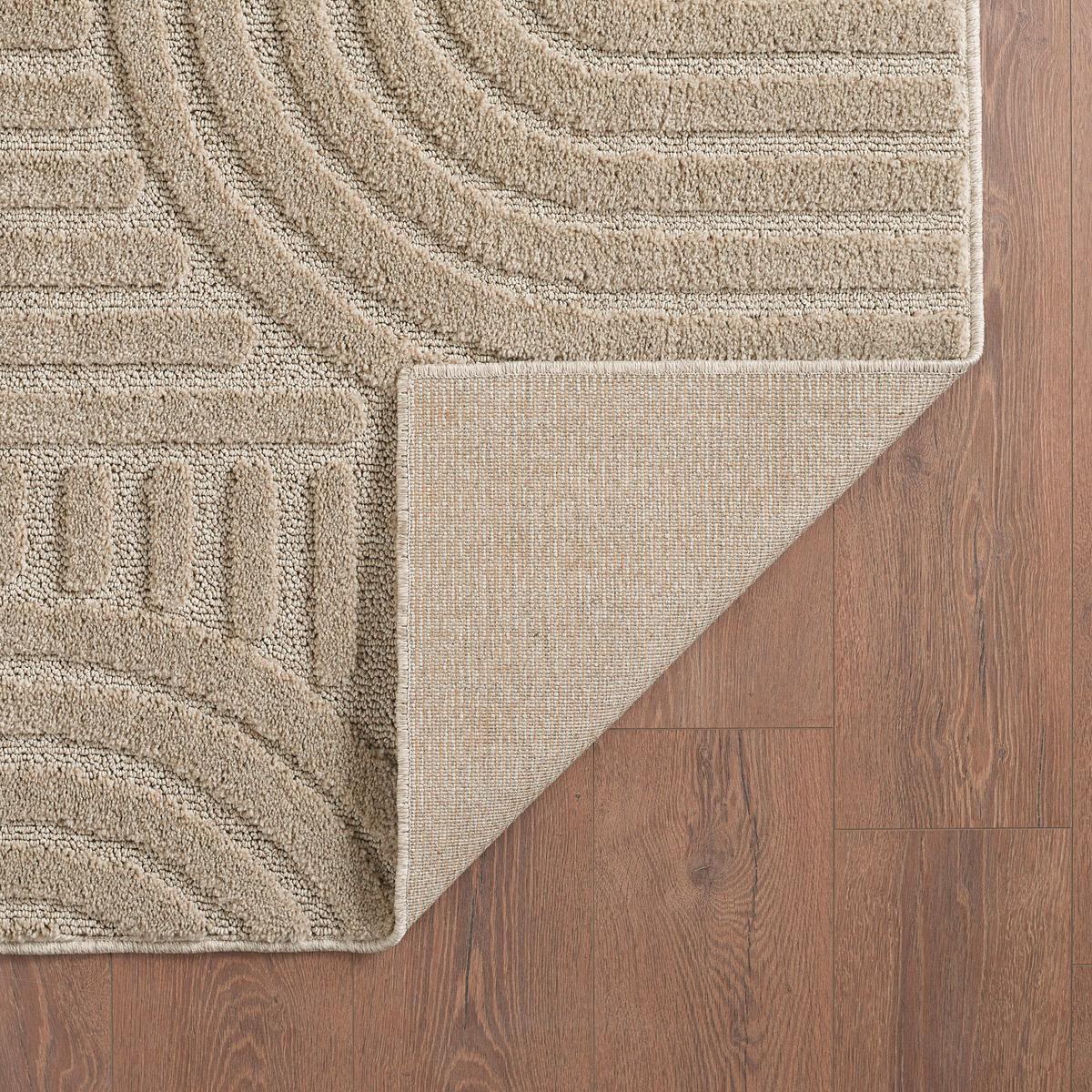 Läufer Art Beige ca. 80x250cm - Beige, Basics, Textil (80/250cm) - Novel