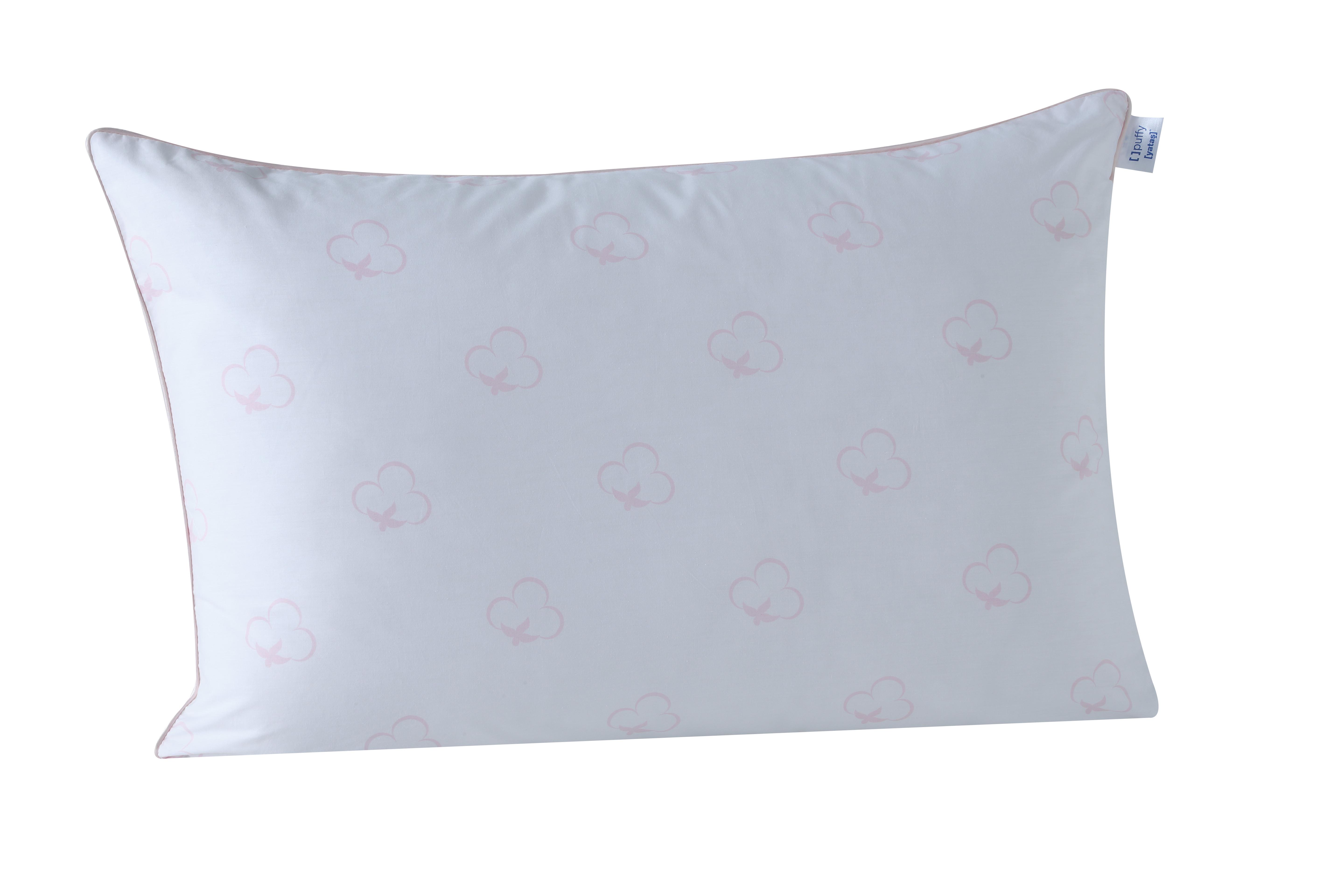 Kopfkissen Cotton ca. 40x80x5 cm Weiß - Weiß, Basics, Textil (40/80/5cm) - Yatas