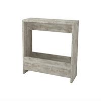 Mizica Simpi - siva, Design, leseni material (55/20/60cm) - Livetastic