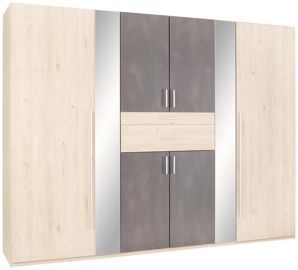 Drehürenschrank Eichenfarbe Grau online bestellen