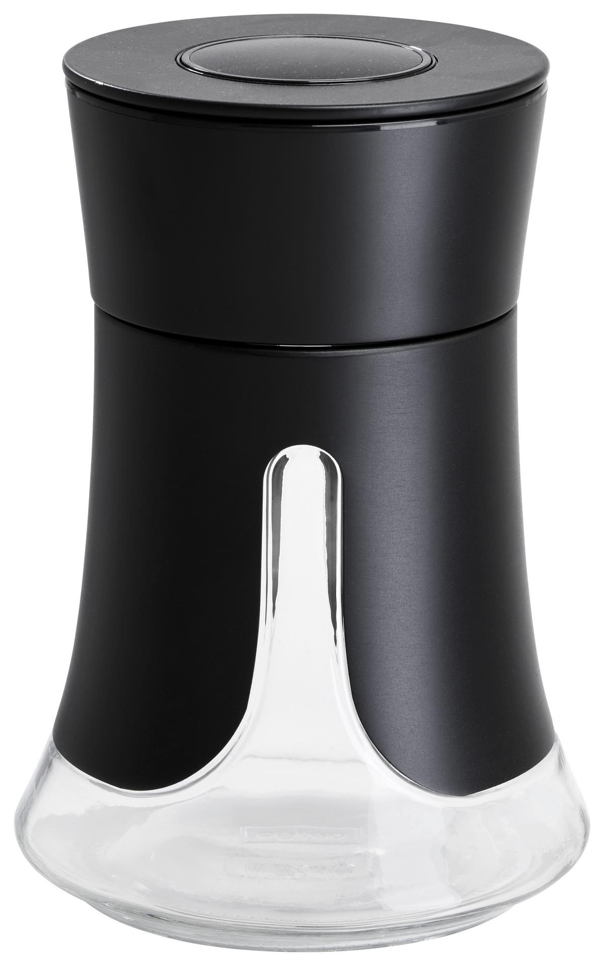 Ételtároló Edény Aurelius-S - fekete, Modern, műanyag/Üveg - Premium Living