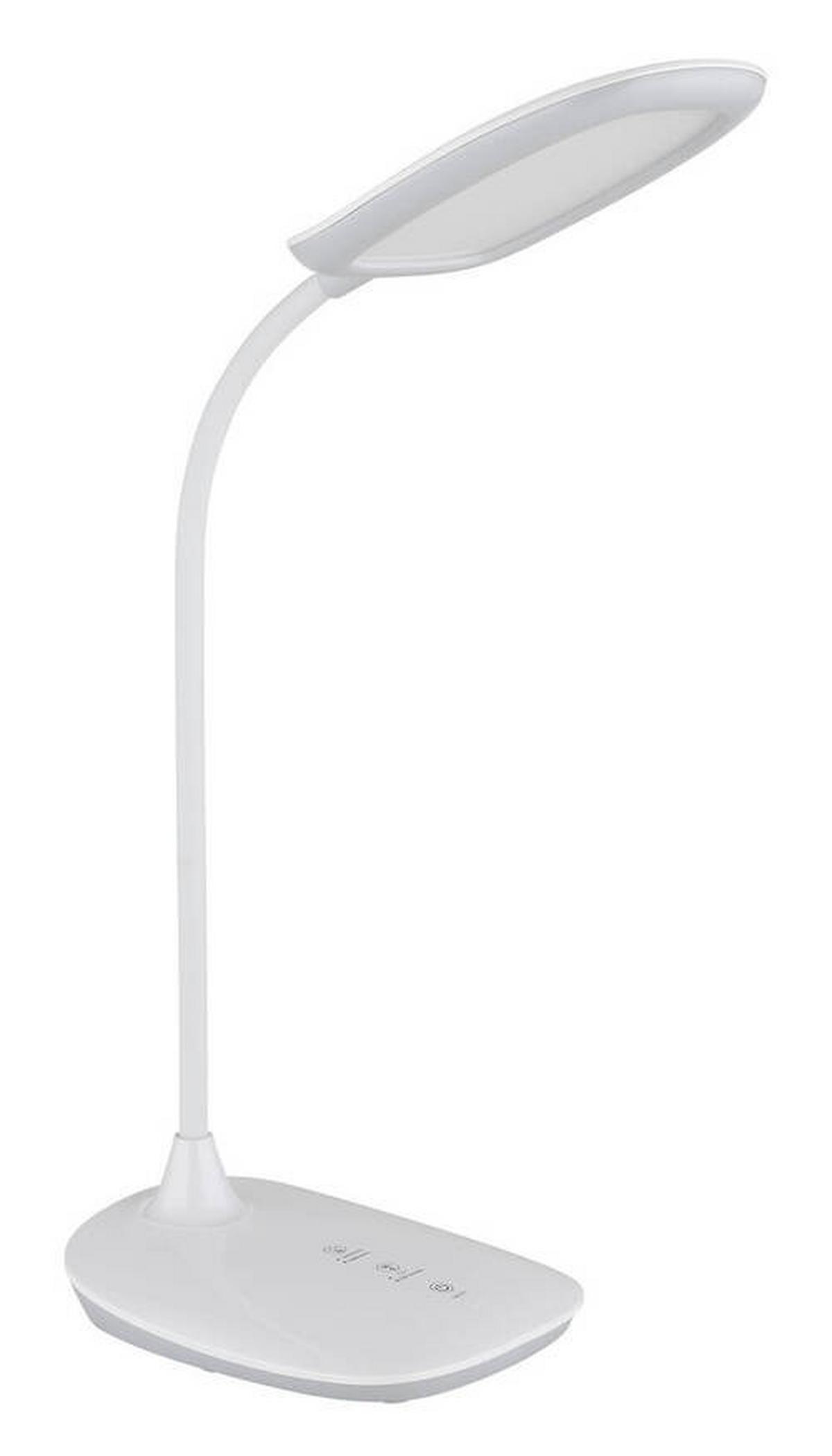 LED-TISCHLEUCHTE 58455W - Weiss, Design, Kunststoff (28/13,6/40cm) - Globo