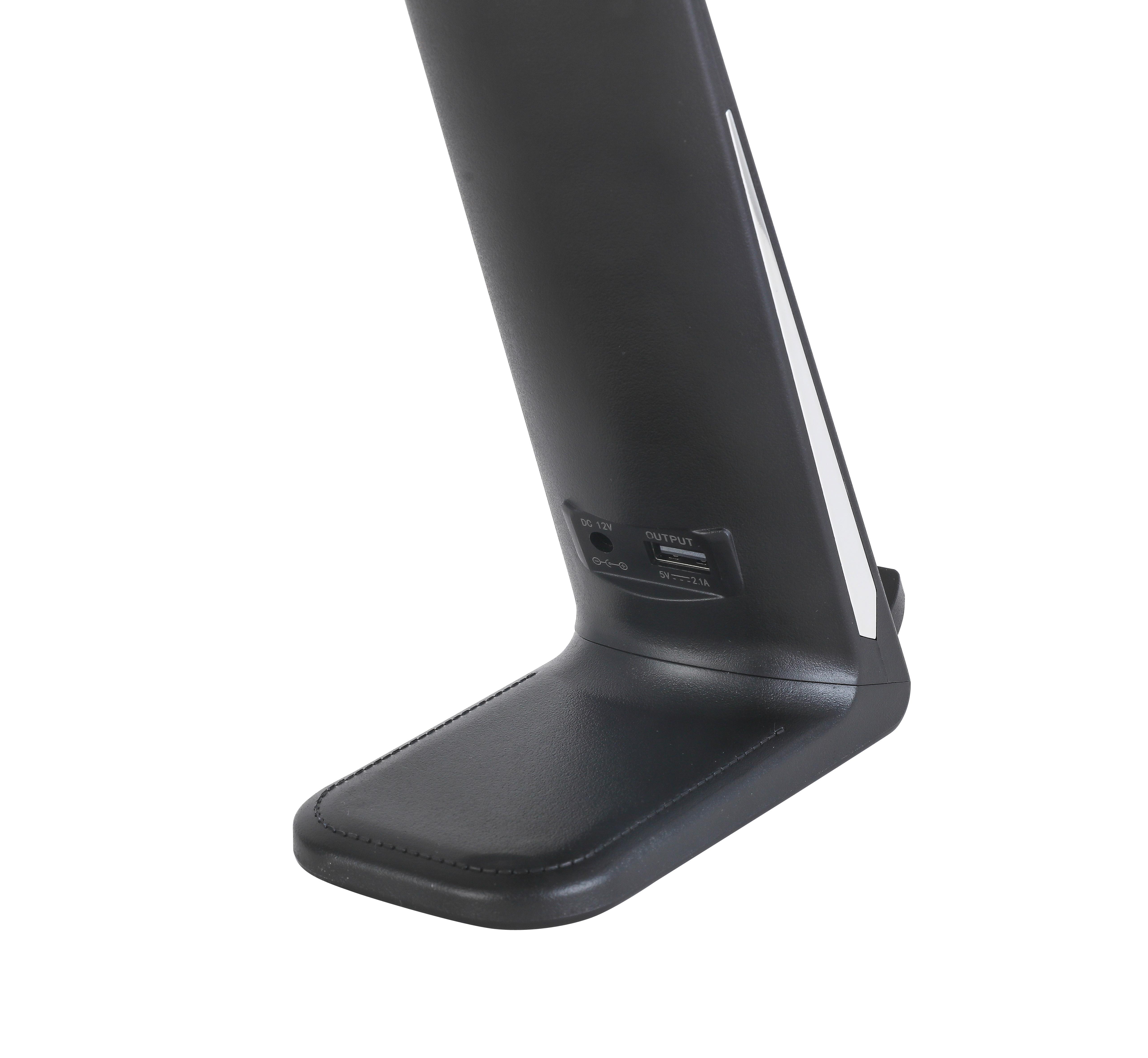 LED-SKRIVBORDSLAMPA JOLI - svart, Modern, plast (13/6,5/48cm) - Mömax