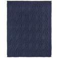 Decke Saskia ca. 130x180 cm in Blau - Blau, Textil (130/180cm) - Mömax modern living
