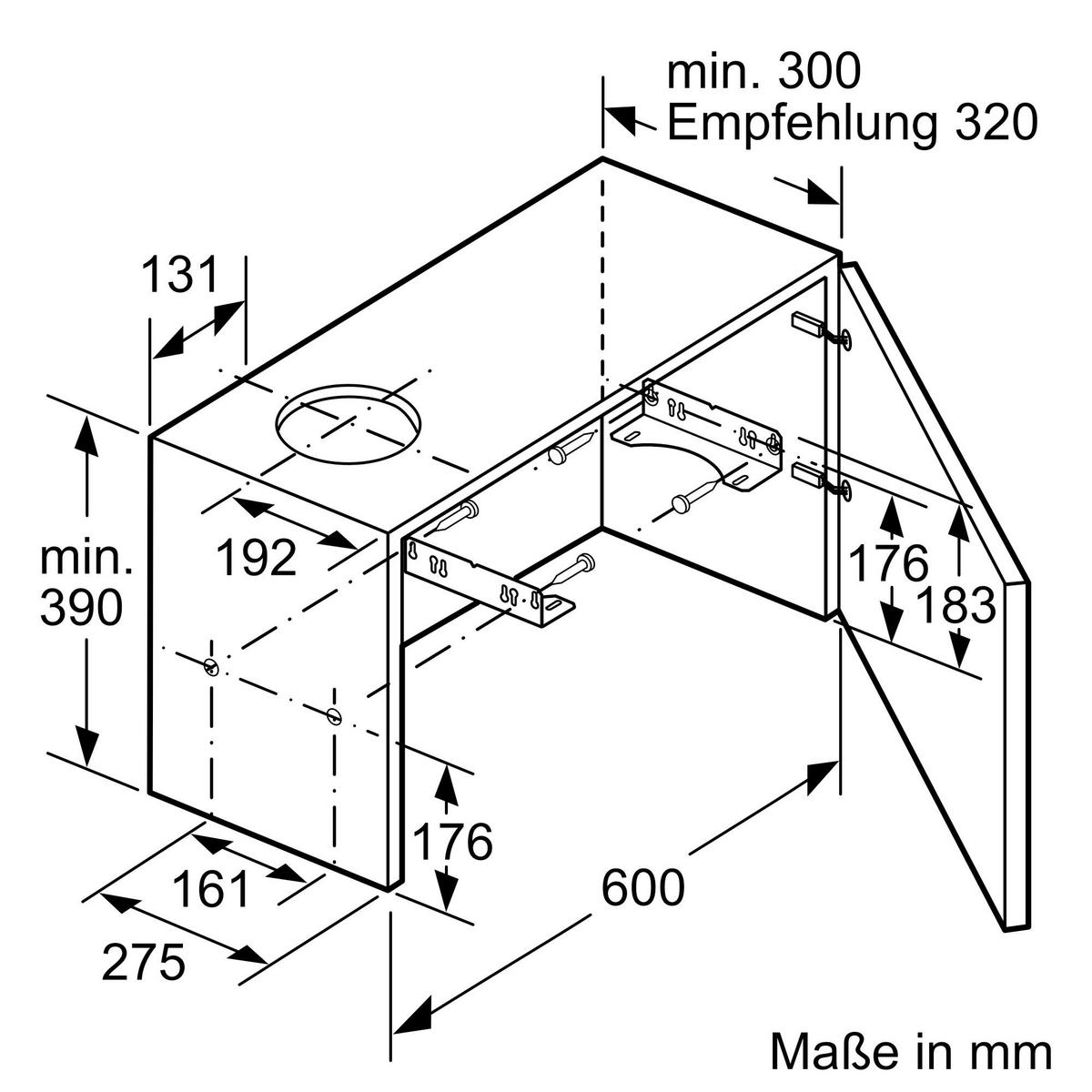 Dunstabzugshaube LI94LB530 Silberfarben - Silberfarben, MODERN, Metall (89,8/20,3/29cm) - Siemens