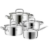 ZESTAW GARNKÓW GOURMET PLUS WMF - kolor stalowy, Basics, metal (50,6/29,4/23,7cm) - WMF