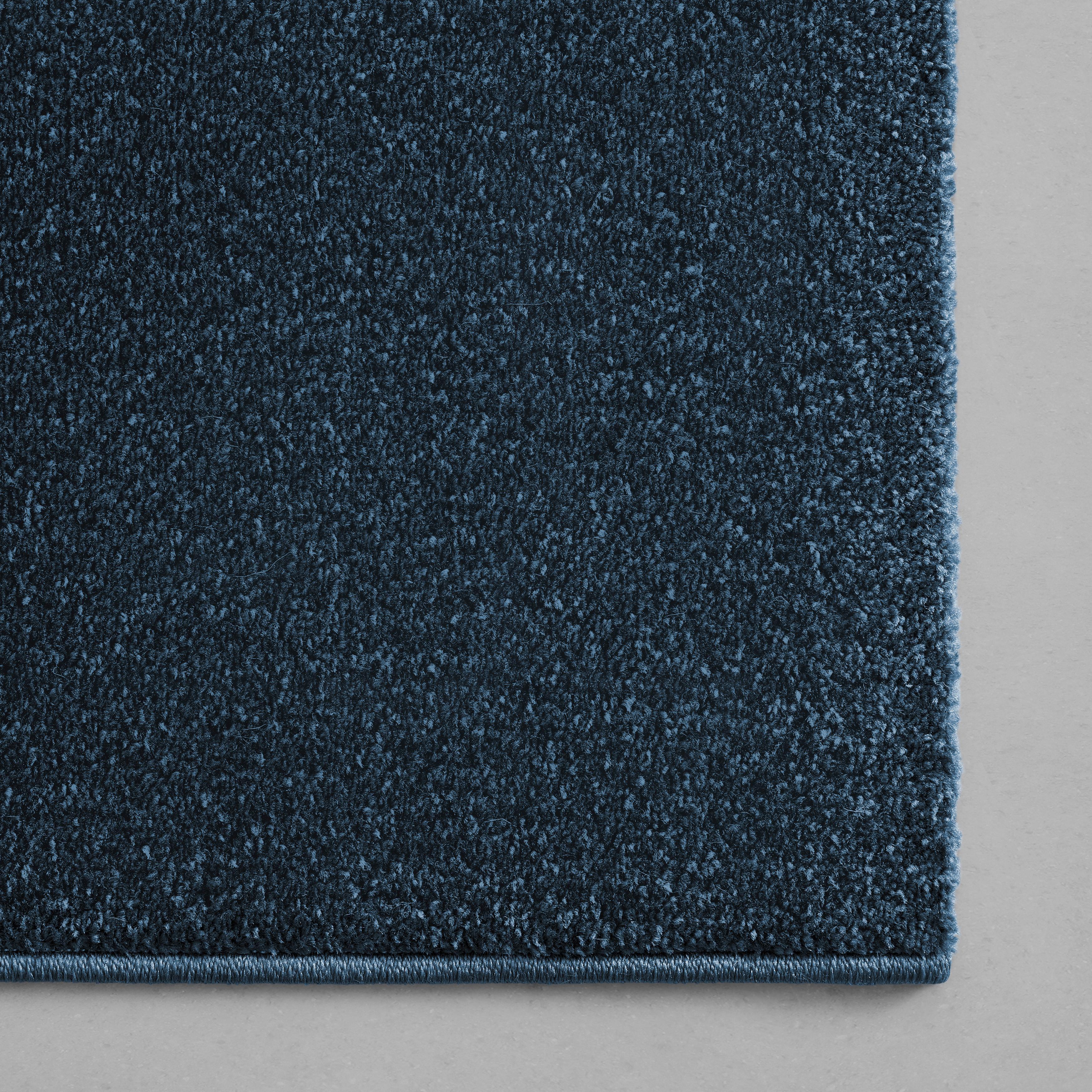 VÄVD MATTA JAN 1 - mörkblå, Klassisk, textil (80/150cm) - Mömax