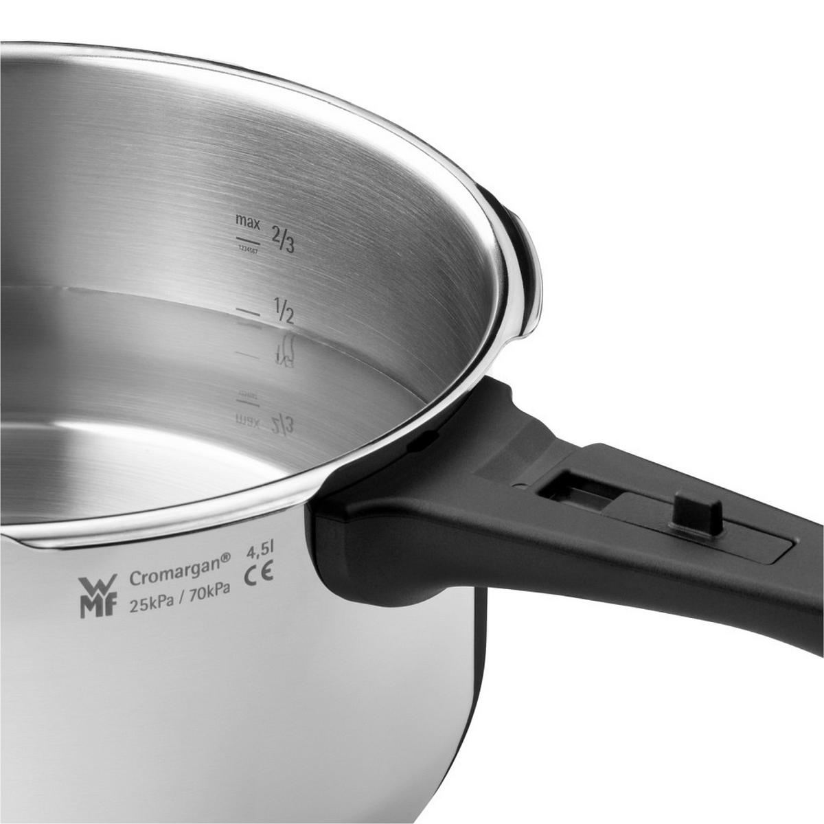 SZYBKOWAR 0791839990 WMF - kolor stalowy, Basics, metal (22cm) - WMF