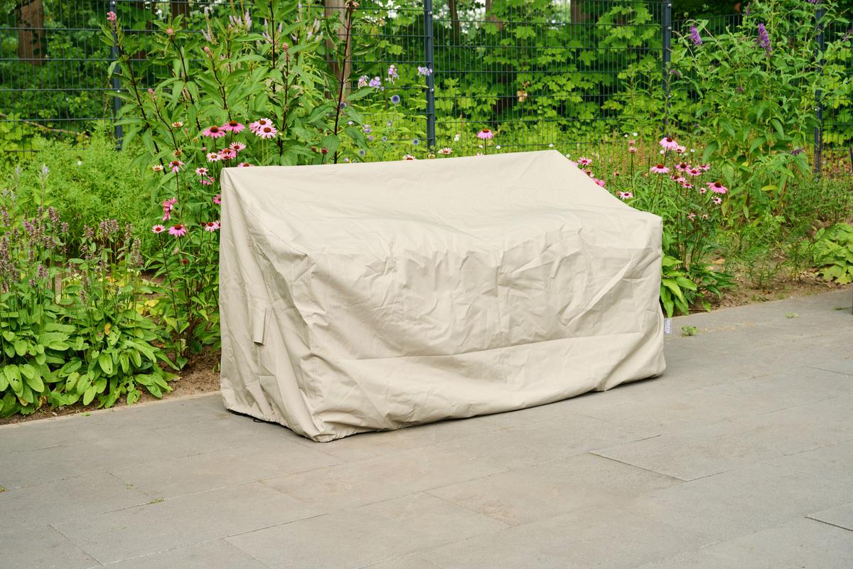SCHUTZHÜLLE PLUS BANK SCHUTZHÜLLE - Beige, MODERN, Kunststoff (75/85/130cm) - Siena Garden