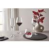 SET MED VINGLAS ROSEMARY - RED - klar, Modern, glas - Mömax