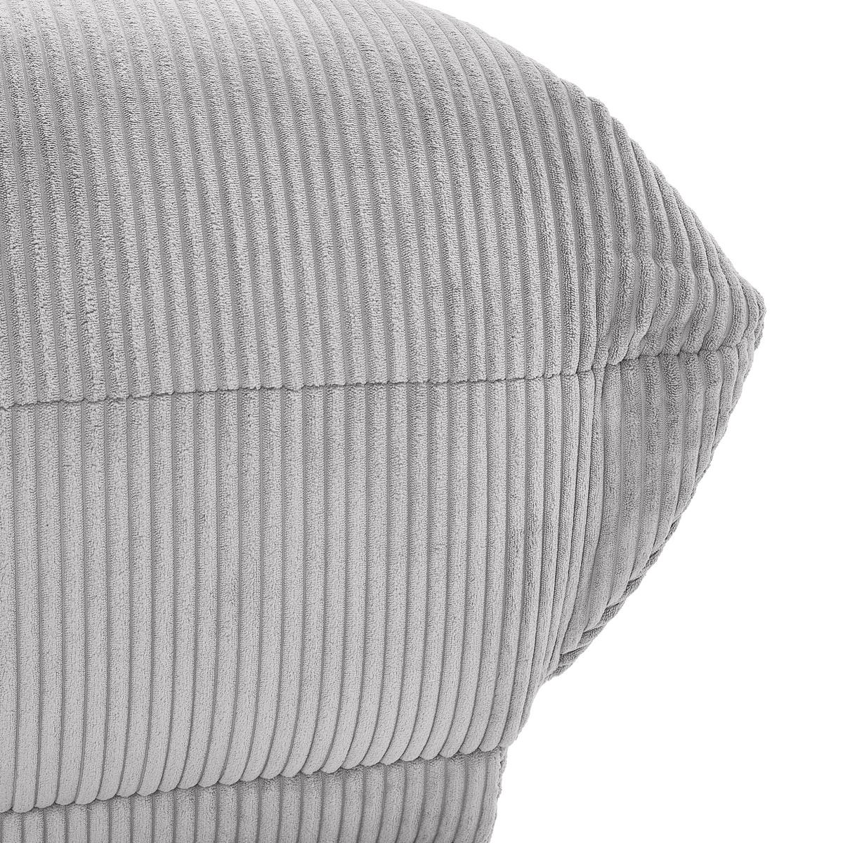 Modul Sofaelement Giselle Grau - Grau, Trend, Textil (105/80/112cm) - Livetastic