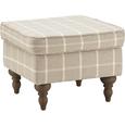 Tabure Evita - siva, Romantika, tekstil/les (55/44/55cm) Tabure Evita - siva, Romantika, tekstil/les (55/44/55cm)
