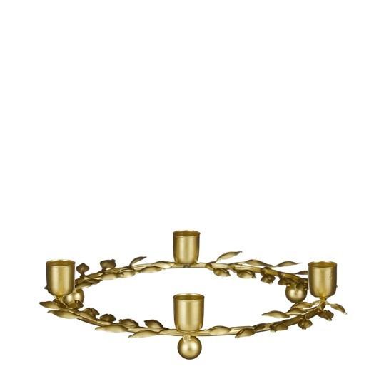 Svečnik Gold - Moderno (26/5cm) - Mömax