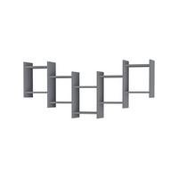 Stenski Regal Bat, Antracit - antracit, Design, leseni material (151/64/20cm) - Livetastic
