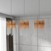 HÄNGLAMPA STAB - bärnstensfärgad/champagne, Modern, metall/glas (81/20/150cm)