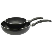 Serpenyőkészlet Bruce - fekete, Konventionell, műanyag/fém - Modern Living