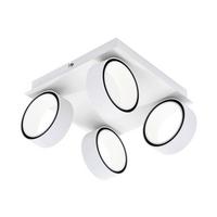 Deckenleuchte 39587* Albariza - Weiss, Design, Metall (25/25/14,5cm) - Eglo