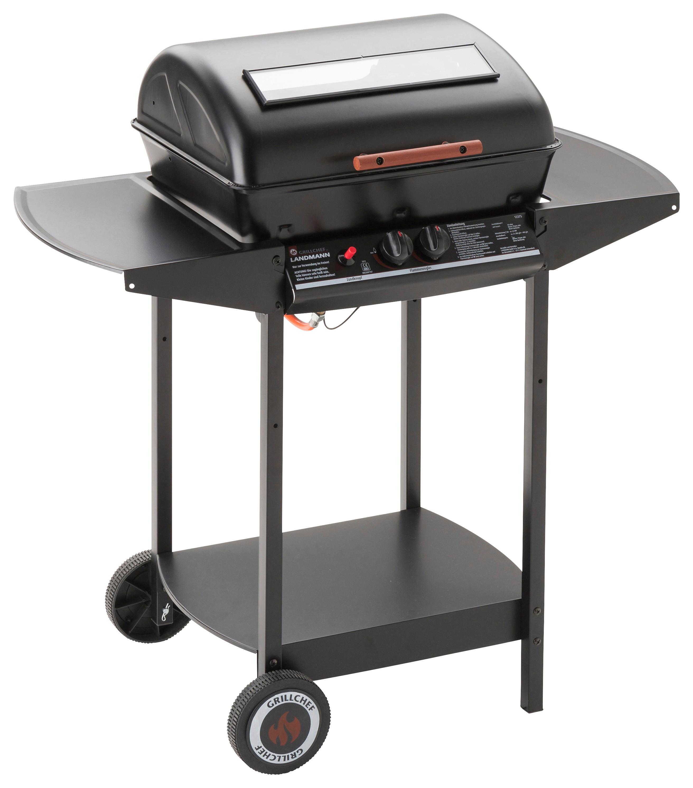 Gázgrillkocsi Grillchef - fekete (93/49/99,5cm) - Landmann