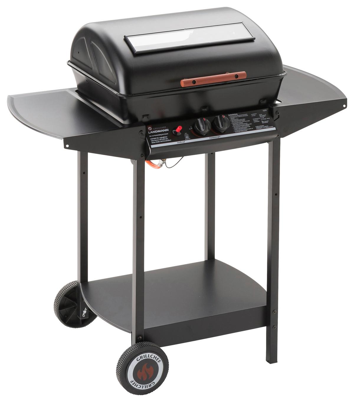 Gázgrillkocsi Grillchef - fekete (93/49/99,5cm) - Landmann