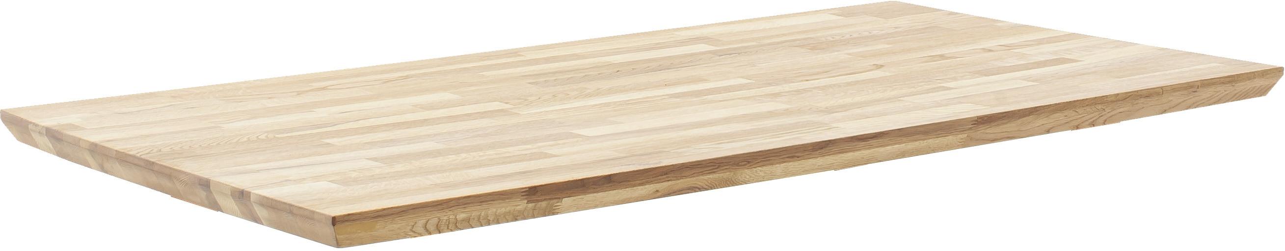 BLAT STOŁU ZEBALLOS - dąb dziki, Natur, drewno (180/90/4cm) - Carryhome