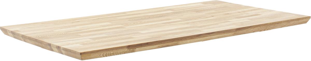 BLAT STOŁU ZEBALLOS - dąb dziki, Natur, drewno (180/90/4cm) - Carryhome