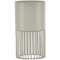 Lonček Za Cvetlice Ella - svetlo siva, kovina (13/24cm) - Mömax