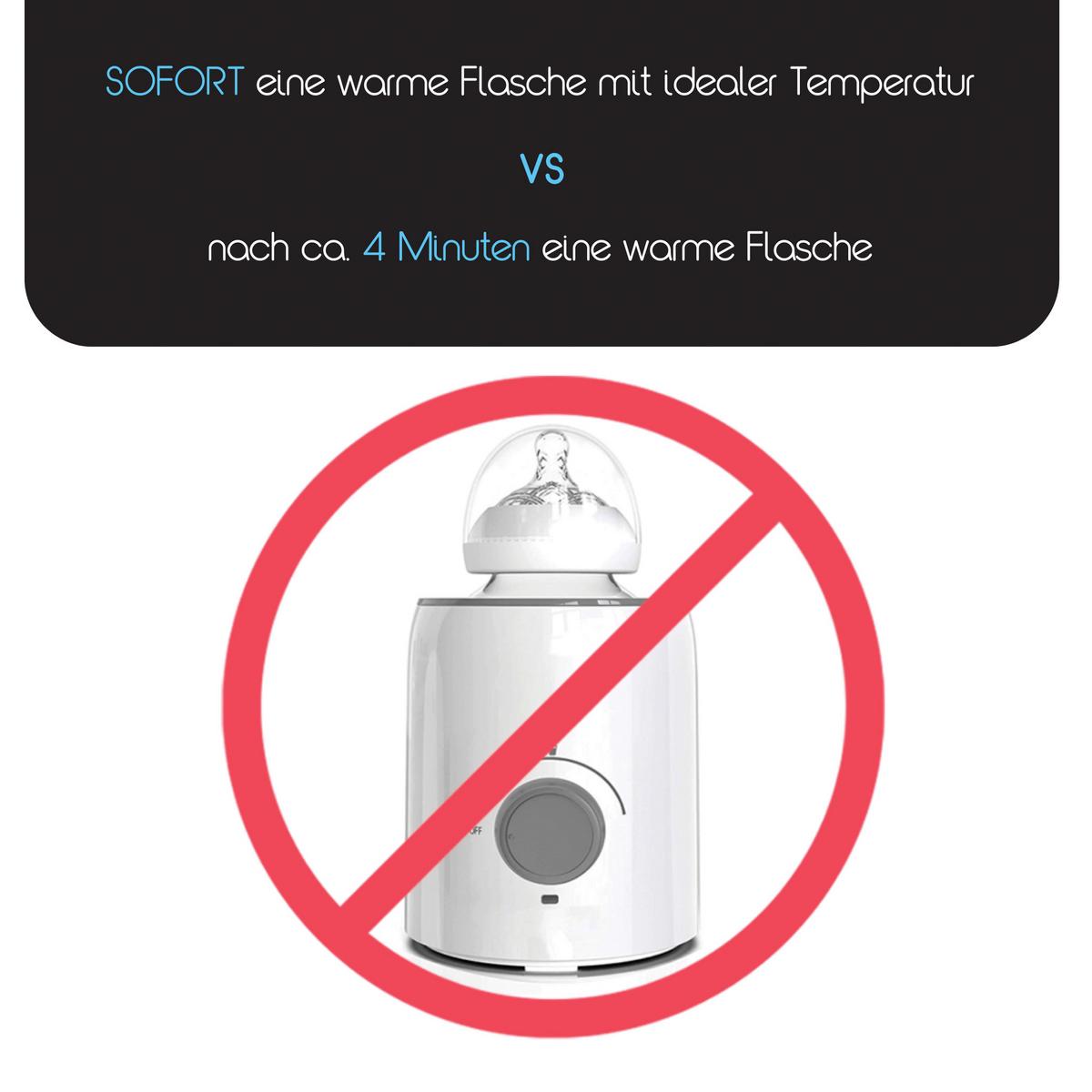 URZĄDZENIE DO PRZYG. JEDZENIA 18941 INSTANT WARMER - biały, Basics, tworzywo sztuczne (19/36,7/15,7cm) - Baby Brezza