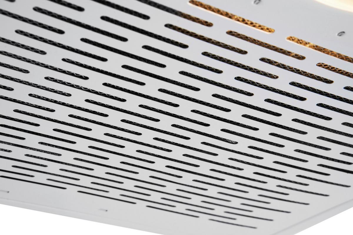 Dunstabzugshaube Suna ca. 50/7,6/47 cm Weiß - Weiß, Trend, Metall (50/7,6/47cm) - Respekta