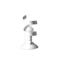 Tischleuchte Zoe Weiß max. 6 Watt - Weiß, Design, Metall (12/25cm)