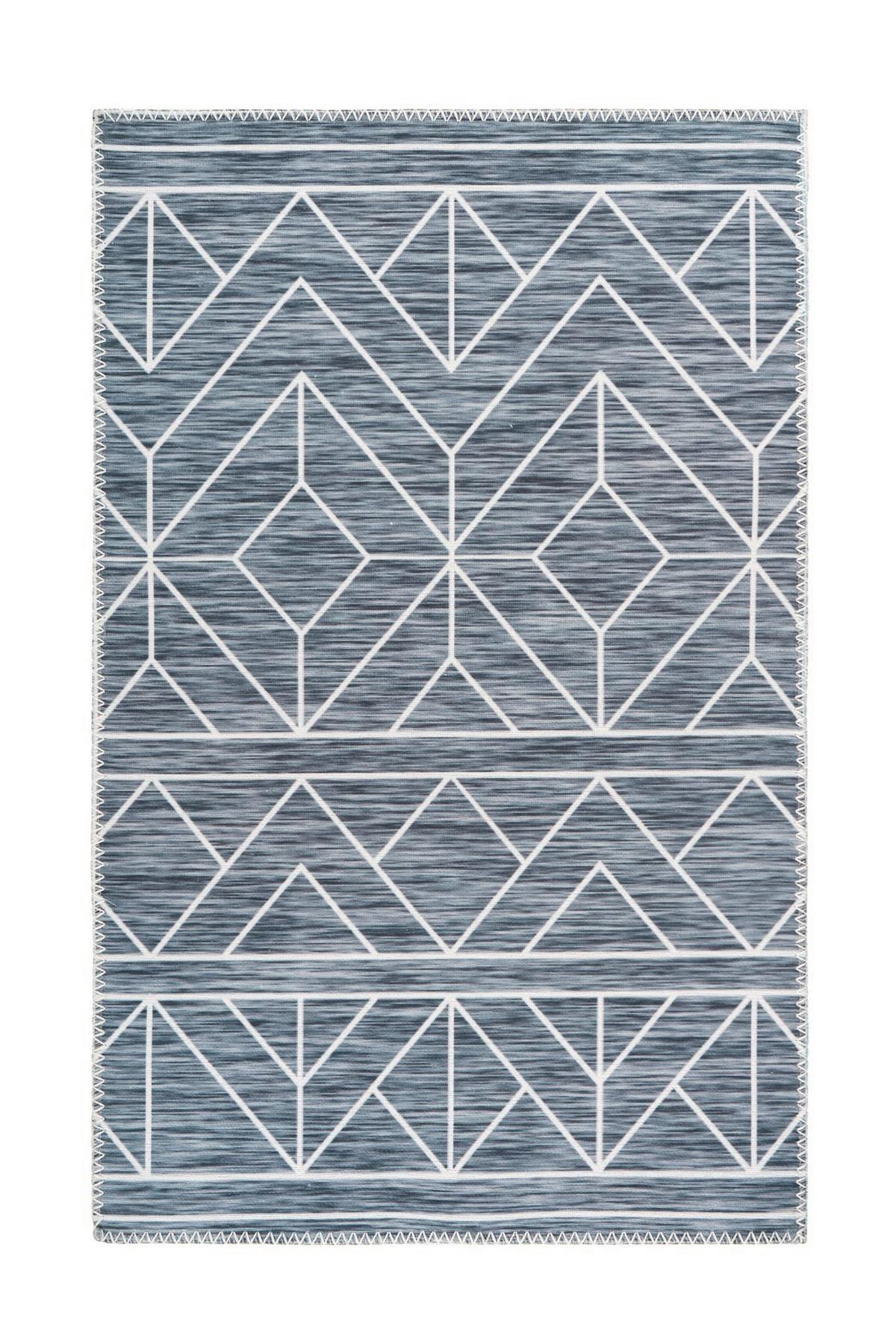 FLACHWEBETEPPICH MAYA 200 ANTHRAZIT - Anthrazit, Basics, Textil (120/180cm) - Kayoom