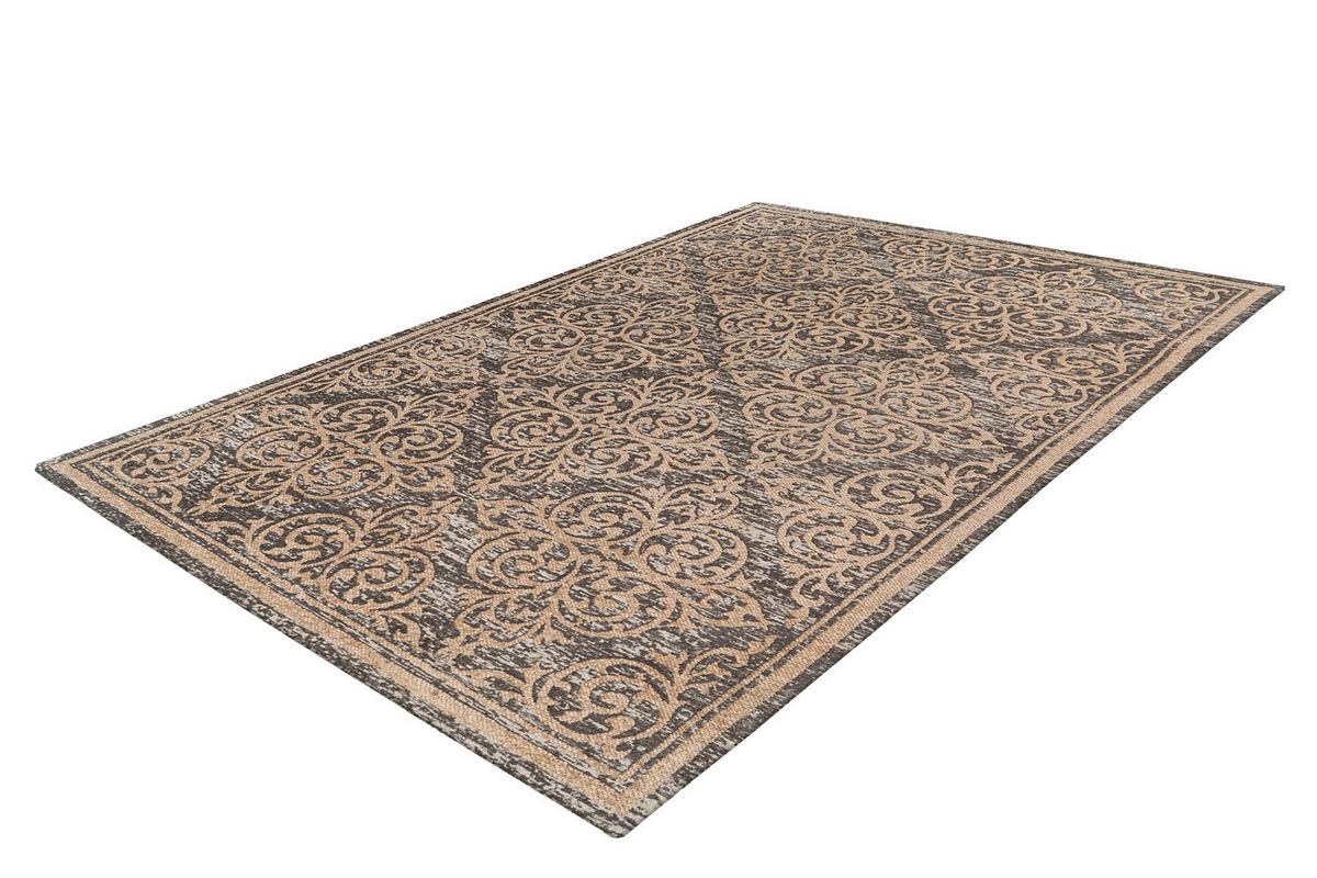 Flachwebeteppich Davio 100 - Beige, Konventionell, Textil (160/230cm) - Kayoom