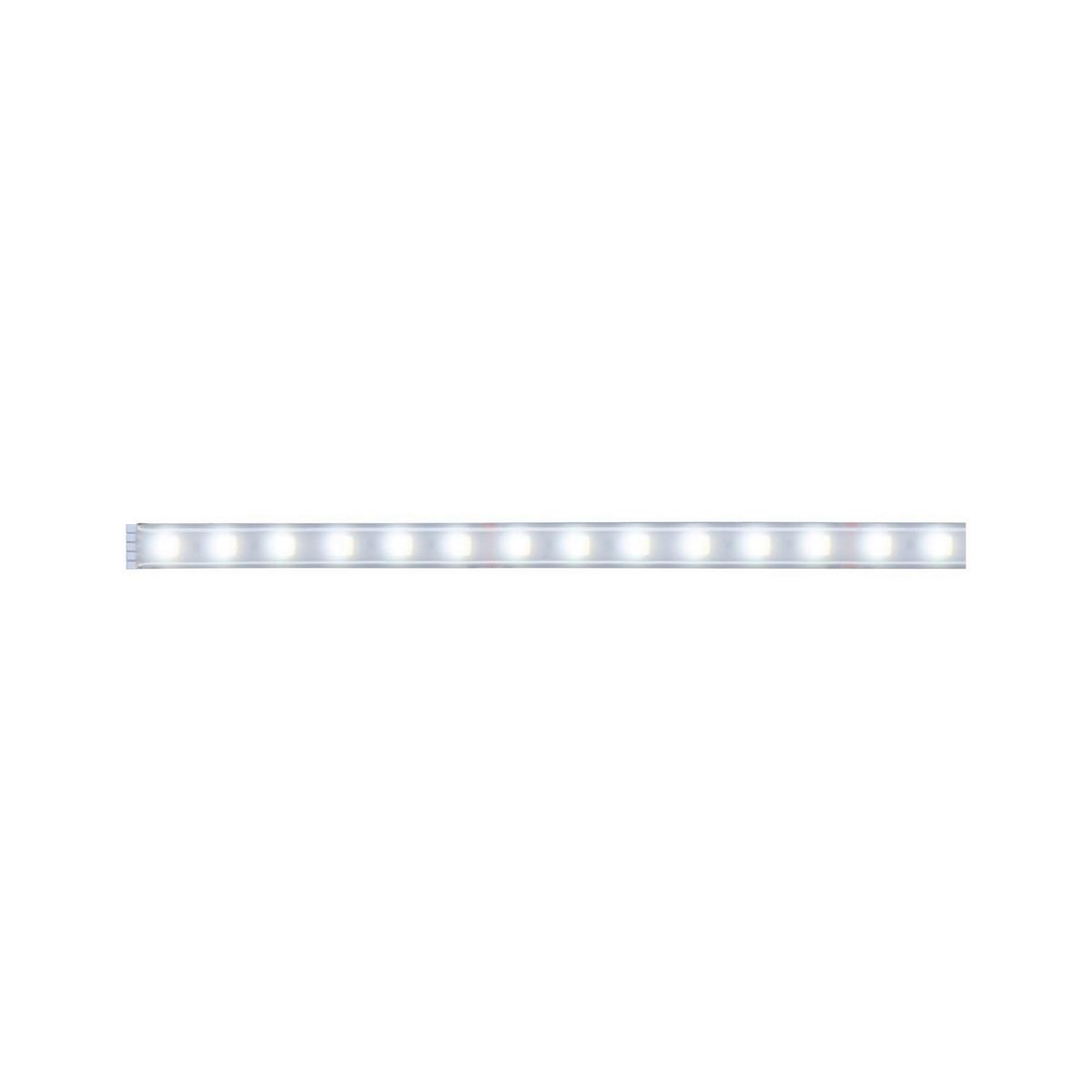 LED-Strip 70630 in Silberfarben max. 7 Watt - Silberfarben, Basics, Kunststoff (100,0cm) - Paulmann
