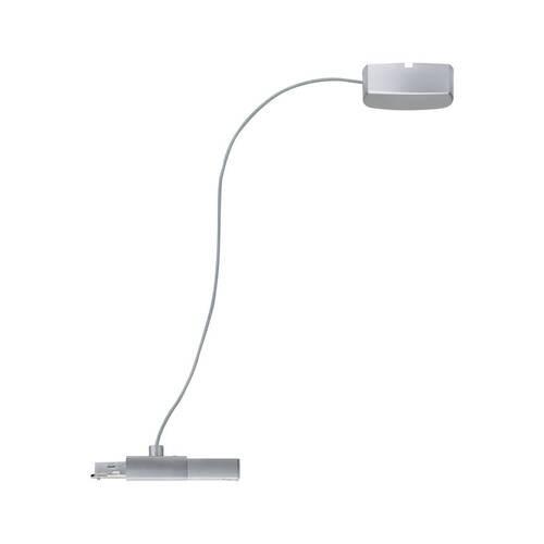 Schienensystem-Einspeiser Urail Cable Feed max. 1000 W - Chromfarben, Basics, Kunststoff/Metall (70cm) - Paulmann