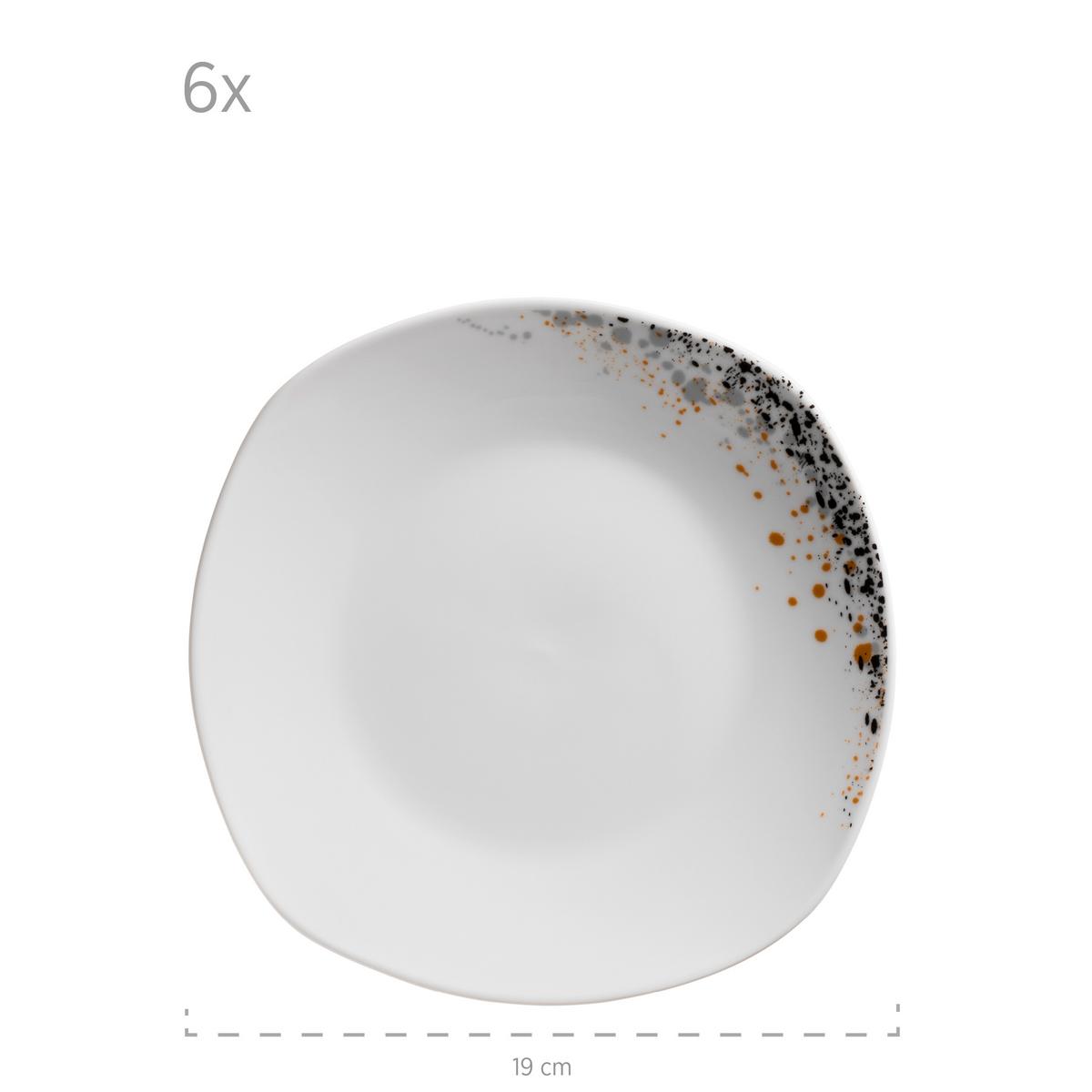 SERVICE DE TABLE SPACE DUST - Weiss, Basics, Keramik - Mäser