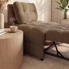 SCHLAFSESSEL LIARA - Schwarz/Mokka, MODERN, Holz/Textil (88/87/110cm) - Bessagi Home