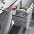 Einbauabfallsammler EURO-CARGO-S 3610-62 - Grau (60/43,9/40,3cm) Einbauabfallsammler EURO-CARGO-S 3610-62 - Grau (60/43,9/40,3cm)