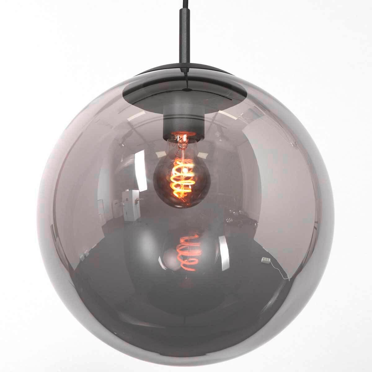 LAMPA ZWIESZANA 3496ZW BOLLIQUE - czarny, Konventionell, metal/szkło (20/30-170cm)