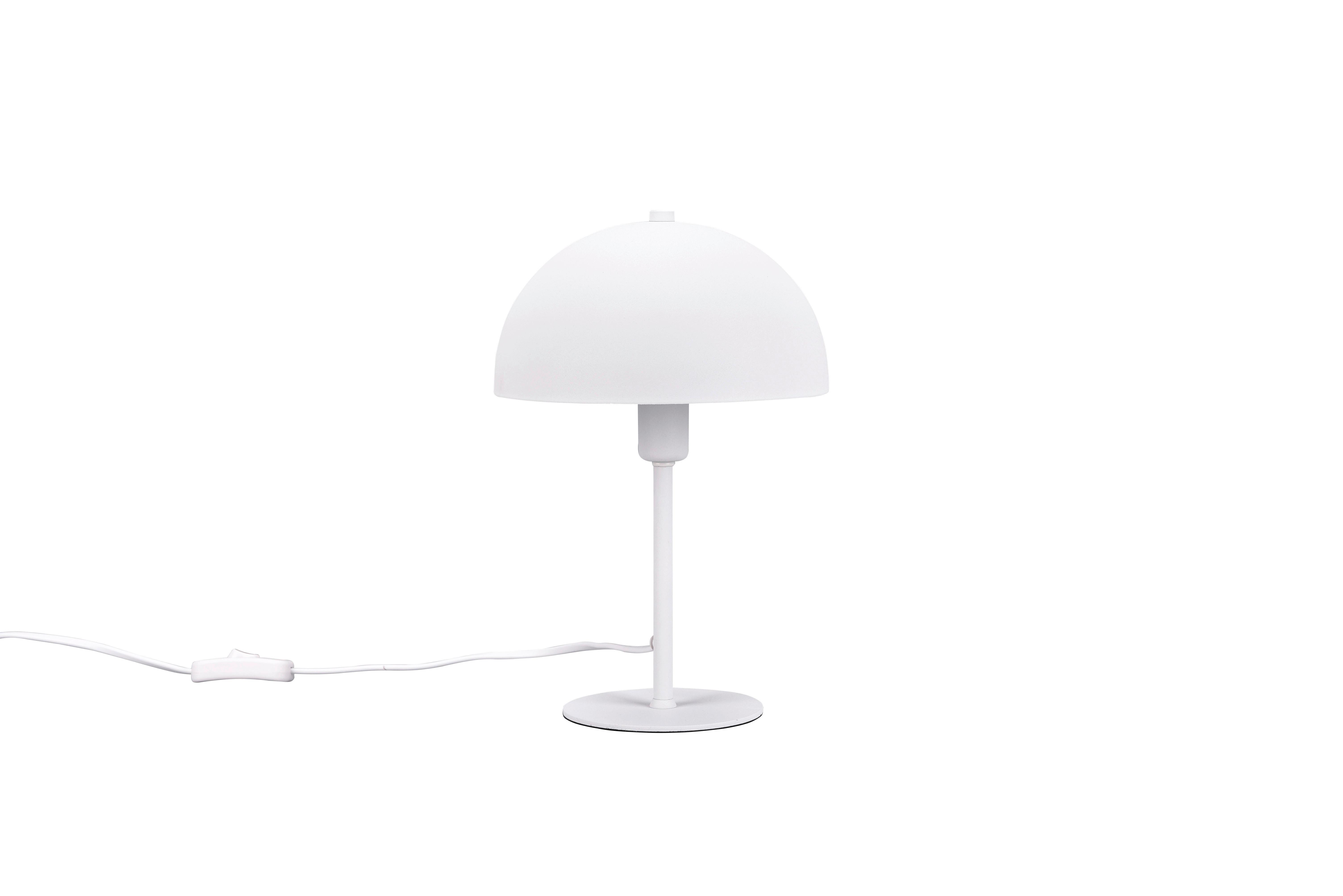 Tischleuchte Nola Weiß max. 28 Watt - Weiß, Basics, Metall (20/30,5cm) - Trio Leuchten