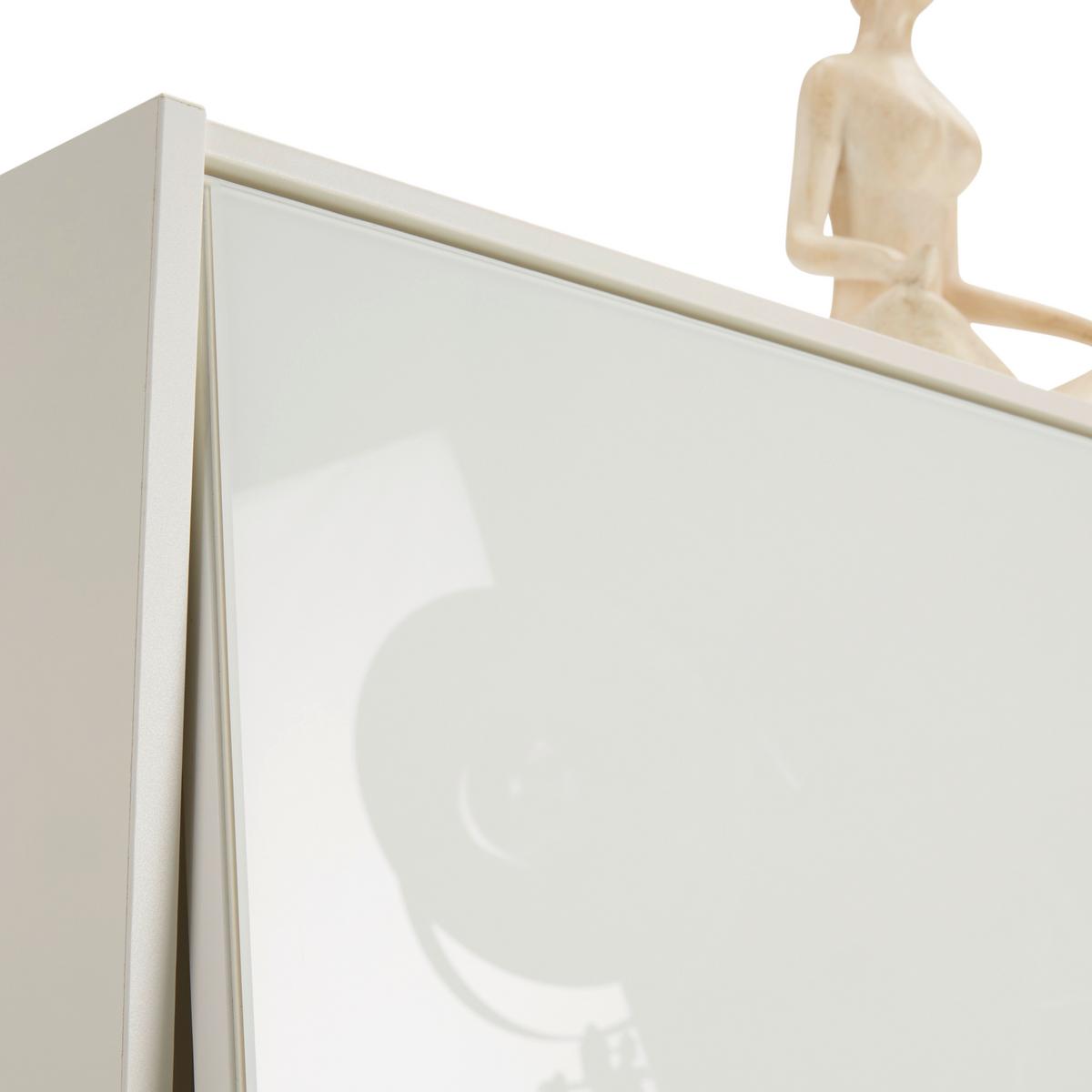 Hängeelement Max Box in Weiß - Weiß, MODERN, Glas/Holzwerkstoff (38/120/32cm) - Premium Living