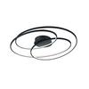 LED-Deckenleuchte Gale in Schwarz max. 50 Watt - Schwarz, Design, Metall (80/14cm) - Trio Leuchten