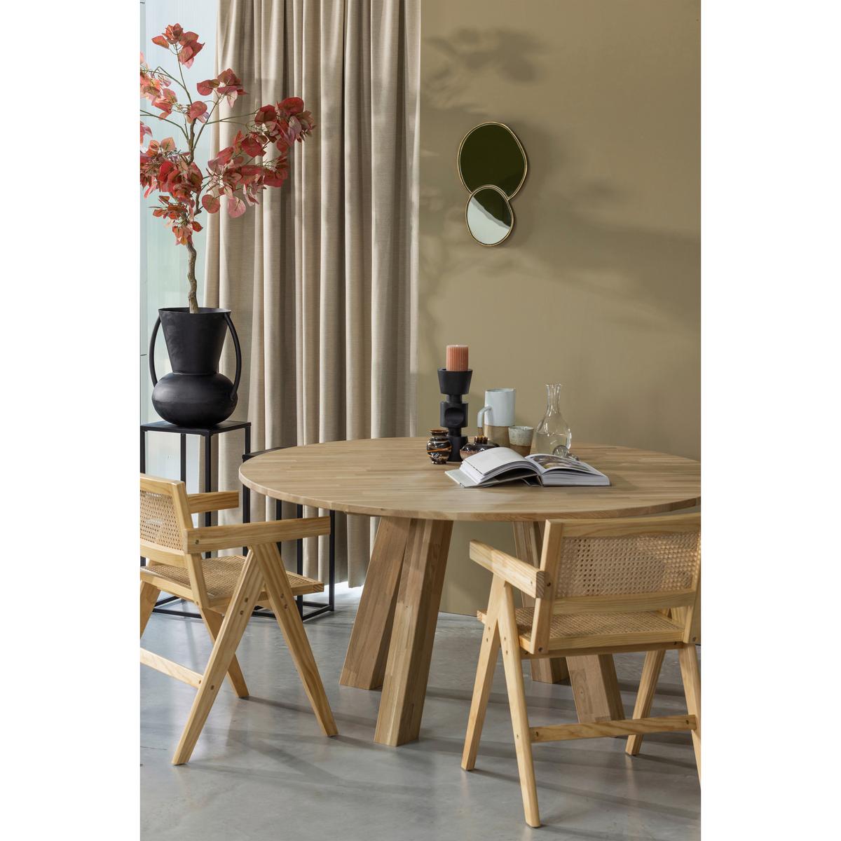 Esstisch Rhonda Eiche - Naturfarben, MODERN, Holz (150/150/75cm) - Livetastic