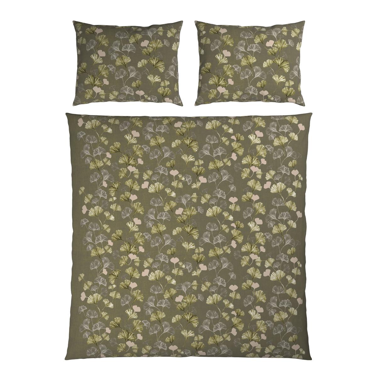 Posteljnina Yuki Xxl - zelena, Moderno, tekstil (200/200cm) - Mömax